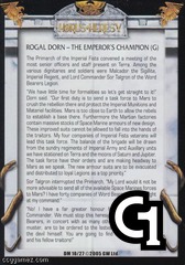 Rogal Dorn - The Emperor's Champion (g)